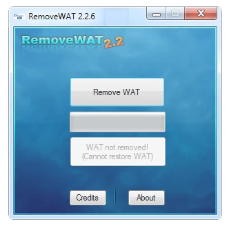 Активатор RemoveWAT