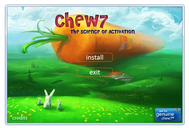 Активатор для Windows 7 Chew7