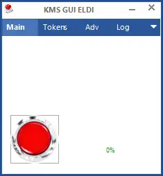 Пользовательский интерфейс KMSpico